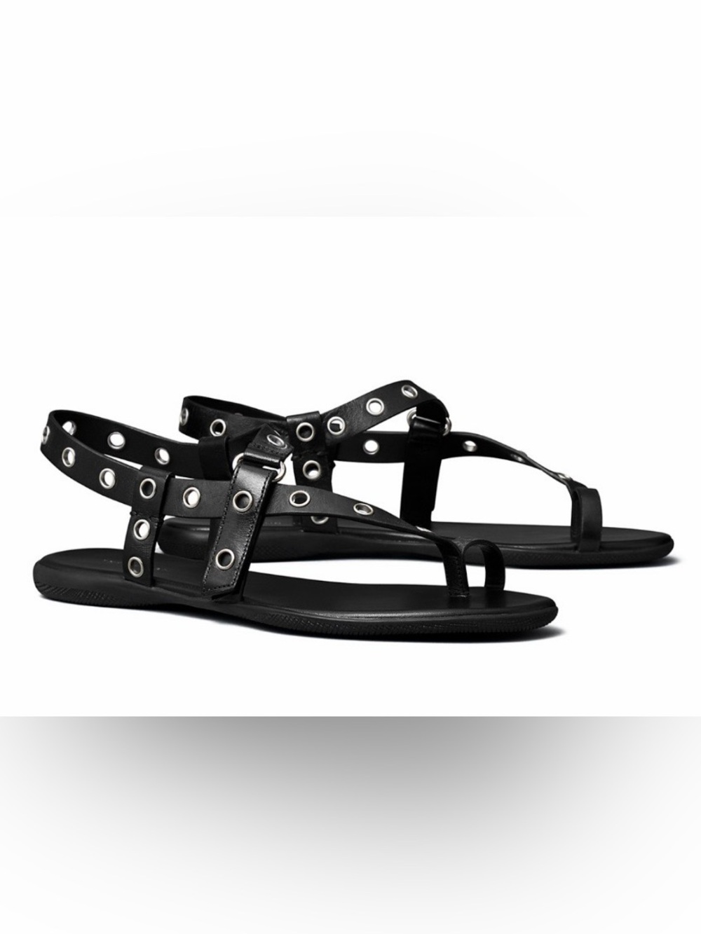 NIB TORY BURCH Women's Eyelet Thong Sandals